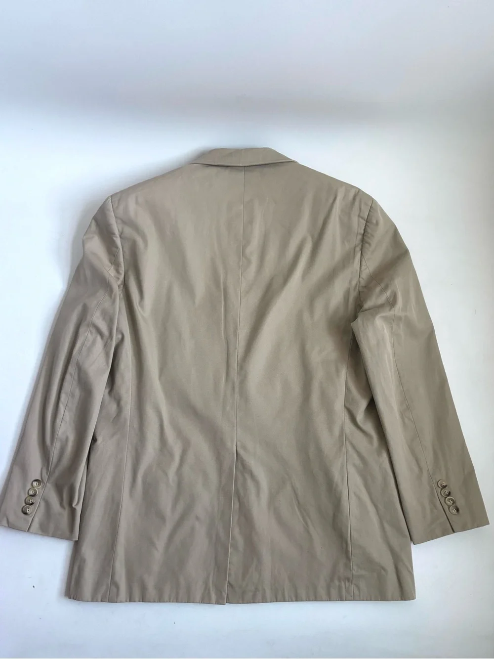 Brooks Brothers Men's 1818 Fitzgerald Fit Crespi  Suit Jacket Khaki Tan 42R/W36
